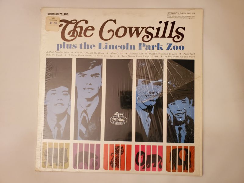The Cowsills plus the Lincoln Park Zoo The Cowsills plus the Lincoln Park Zoo vinyl record
